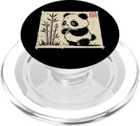Baby Panda Bambù Arte Asiatica Orso Carino Animale Bambini PopSockets PopGrip per MagSafe