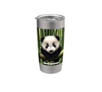 Baby Panda Bear Cub E allora... Sono Cuter Bicchiere termico in acciaio inox doppia parete