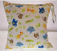 Baby pannolini impermeabile con cerniera borsa riutilizzabile borsa