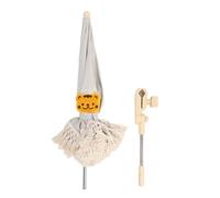 BABY PARASOL REGOLAZIONE ALL'ANGOLO FLESSIBILE BOHEMIAN STYLE STROLLER SOLE PROTEZIONE OMBRELLA CON TITOLARE CLAMP CLIP PER Alcune persone USO FUORI DA PARTE (Tigre)
