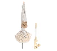 BABY PARASOL REGOLAZIONE ALL'ANGOLO FLESSIBILE BOHEMIAN STYLE STROLLER SOLE PROTEZIONE OMBRELLA CON TITOLARE CLAMP CLIP PER Alcune persone USO FUORI DA PARTE (Scoiattolo)