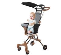 BABY Passeggine | Passeggino Compatto Da 90 Cm | sistem Di Viaggio Compatto | BUNGGY POLTIBILE TODDLER Con Sedile A Due Vie E Copertura Rimovibile, Luce E Stabile In Alluminio, Ideale Per I Viaggi E