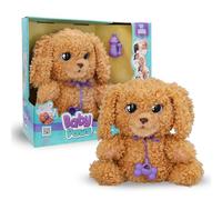 Baby paws love & care labradoodle, peluche interattivo con suoni, funzioni e 3 accessori