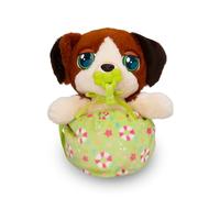 BABY PAWS Minis Beagle, Interactive Plush Carriable Puppy That Includes a Bag In
