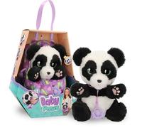 Baby Paws Panda Peluche INTERATTIVO Panda con Suoni Che Apre e chiude Gli Occhi e Include Una Borsa per trasportarlo. per Bambini e Bambine dai 3 Anni in su
