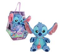 BABY PAWS Stitch, Cucciolo Interattivo di Peluche per Bambini con Suoni che Apre e Chiude gli Occhi, include una Borsa-Copertina, Giocattolo per Bambini dai 3 Anni in su