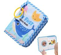 Baby Photo Albums, Toddler Picture Keepsake, Soft Cloth Memory Book, Growth Organizer, Durable Baby Scrapbook for Foster Families Photographers Enthusiasts Collectors First Birthday