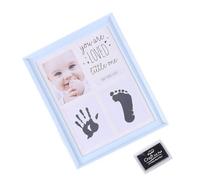 Baby Picture Frame Footprint Handprint Photo Frame Baby Shower Frame Genere Neutro Desk Decor Baby Footprint Frame