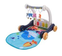 Baby Play Mat Mat Walker Multifunzione Piano Piano Panoramica con Altezza e modalità Regolabili per Bambini Neonati Infantili, Plastica Ambientale, Varie Forme e Colori