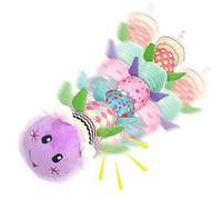 Baby Plush Rattle Toy, Sensory Toys For, Musical Plush Toys For Babies, Cartoon Caterpillar Baby Toy Plush, Baby Rattle Cute Caterpillar Pillow, Music Sensory And Girls,