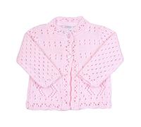 Baby Prem fruehchen Abbigliamento bambino maglia giacca pullover punte ragazza ragazzo Unisex 38 - 50 cm Rosa