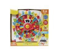 Baby Prof Centro Attività Evolutivo Bilingue Italiano Inglese - Gioco Educativo Elettronico Interattivo e Parlante con Lettere, Animali e Suoni - Metodo Montessori per Bambini 2-6 Anni