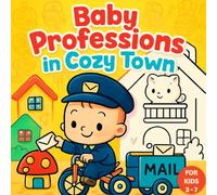 Baby Professions Coloring Book for Kids Ages 3-7 - Cozy Town Jobs & Daily Life - 50 Pages: Adorable babies and toddlers exploring fun professions in a ... - perfect for learning and creative play.