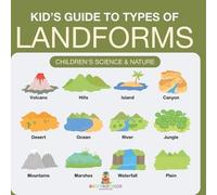 Baby Professor B Kid s Guide to Types of Landforms - Children's Sci (Tascabile)