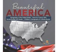 Baby Professor Beautiful America Geography of the United States Book (Tascabile)