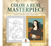 Baby Professor Color a Real Masterpiece (Tascabile)