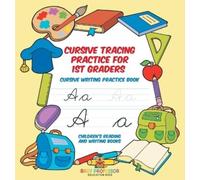 Baby Professor Cursive Tracing Practice for 1st Graders (Copertina rigida)