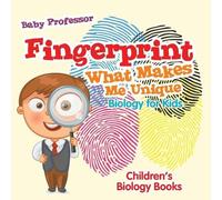 Baby Professor Fingerprint - What Makes Me Un BOOK NUOVO