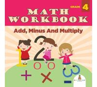 Baby Professor Grade 4 Math Workbook (Tascabile)