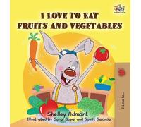 Baby Professor I Love to Eat Fruits and Vegetables (Copertina rigida)