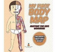Baby Professor My First Body Map - Anatomy for Kids Workbook (Copertina rigida)