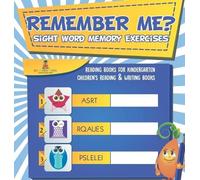 Baby Professor Remember Me? Sight Word Memory Exercises - Rea (Copertina rigida)