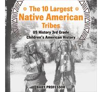 Baby Professor The 10 Largest Native American Tribes - US History 3 (Tascabile)