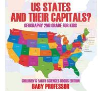 Baby Professor US States And Their Capitals (Tascabile)