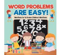 Baby Professor Word Problems are Easy Math Books for 1st Gra (Copertina rigida)