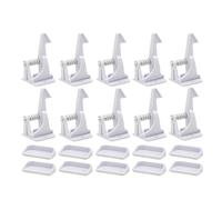Baby Proof Cabinet Latches, Child Safety Drawer Locks, Childproof Lever Door Lock, Adhesive Childproof Latches, Childproofing Kit for Cabinets, Childproof Door Handle Lock 1.77x1.38x2.76 inches