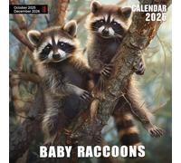 Baby Raccoons Calendar 2026: Curious Little Bandits on Woodland Adventures