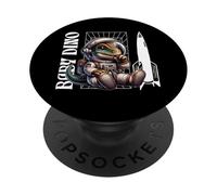 Baby Roar Astronaut Dinosaur Dino Space Cosmic Galactic Art PopSockets PopGrip Adesivo