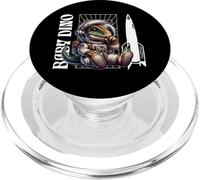 Baby Roar Astronaut Dinosaur Dino Space Cosmic Galactic Art PopSockets PopGrip per MagSafe