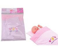 Baby Rose Poppendeken en kussenset