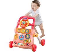Baby Running Van- Mobile Running Learning Aid con ruoli, funzioni musicali e apprendimento, altezza regolabile e costruita in modo sicuro | Giocattoli scorrevoli interattivi per bambini piccoli per p