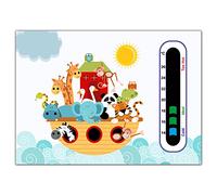 Baby Safe Ideas - Termometro per camera dei bambini, con tecnologia di facile lettura e cambio colore