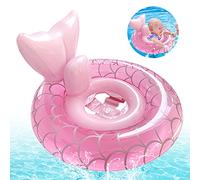 Baby Salvagente, da Piscina, Salvagente per Bambini, Anello con Sedile, per Nuoto, Float per Neonato (A)