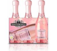 BABY SANT'ORSOLA Prosecco Rosè - Confezione 3 bottiglie da 200ml 1FPD