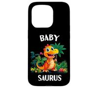Baby Saurus Babysaurus Dinosauro Dino Carino Bambino Ragazzo Gioventù Custodia per iPhone 15 Pro