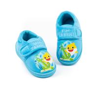 Baby Shark Blu Fin-Tastic Mocassino in velcro Pantofole Ragazzi