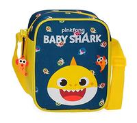 Baby Shark Borsa a Tracolla, 19 cm, Blu
