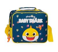 Baby Shark Borsa a Tracolla Adattabile a Trolley, 23 cm, Blu