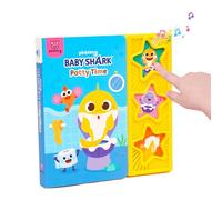 Baby Shark Potty Time - Libro sonoro a 3 pulsanti, libri sonori per abitudini sane e abitudini sane, libri interattivi per imparare il vasino per bambini, giocattoli educativi e didattici, regali per