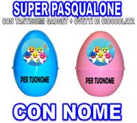 BABY SHARK SUPER PASQUALONE SORPRESONE UOVO DI PASQUA CONTENITORE BIMBO SQUALI