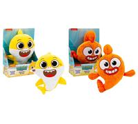 Baby skark's personaggio William peluche 30cm arancione BAH17000 -nuovo-Italia