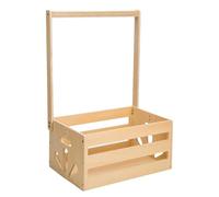 Baby Shower Crate Closet | Cesta Portaoggetti Organizer Neonato con Manico | Borsa Lavanderia Portatile Per Vestiti Giocattoli Copertine Pannolini Genitori Rivelazione Genere
