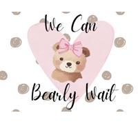 Baby Shower Guest Book: Boho Teddy Bear