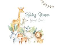 Baby Shower Guest Book: Safari