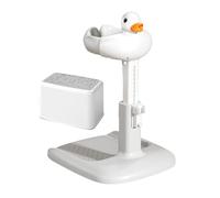 Baby Shower Stand, Bath Stand With Adjustable Height, Anti-Slip Toddler Bathtub Support, Stable Standing Accessory For Kids Boys Girls Sitting Time Safety, 46x40x65cm