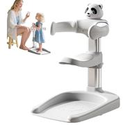 Baby Shower Stand, Foldable Bath Support Frame, Anti-Slip Adjustable Toddler Holder, Soft Padded Seat Design, Space-Saving Folding Structure, Perfect for Home, Bathroom, 0-36 Months, 46x35x65cm